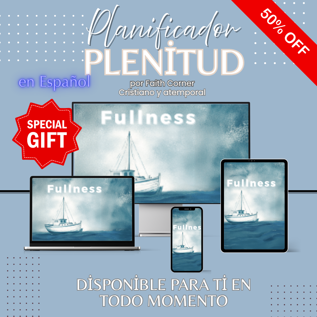 ✨ PLENITUD Planner – Transformar tu vida - Edición en ESPAÑOL