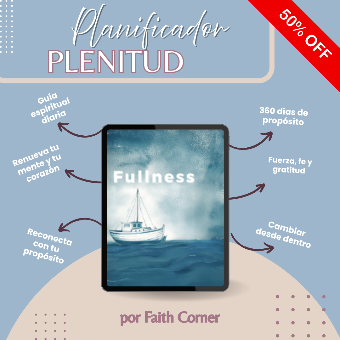 ✨ PLENITUD Planner – Transformar tu vida - Edición en ESPAÑOL