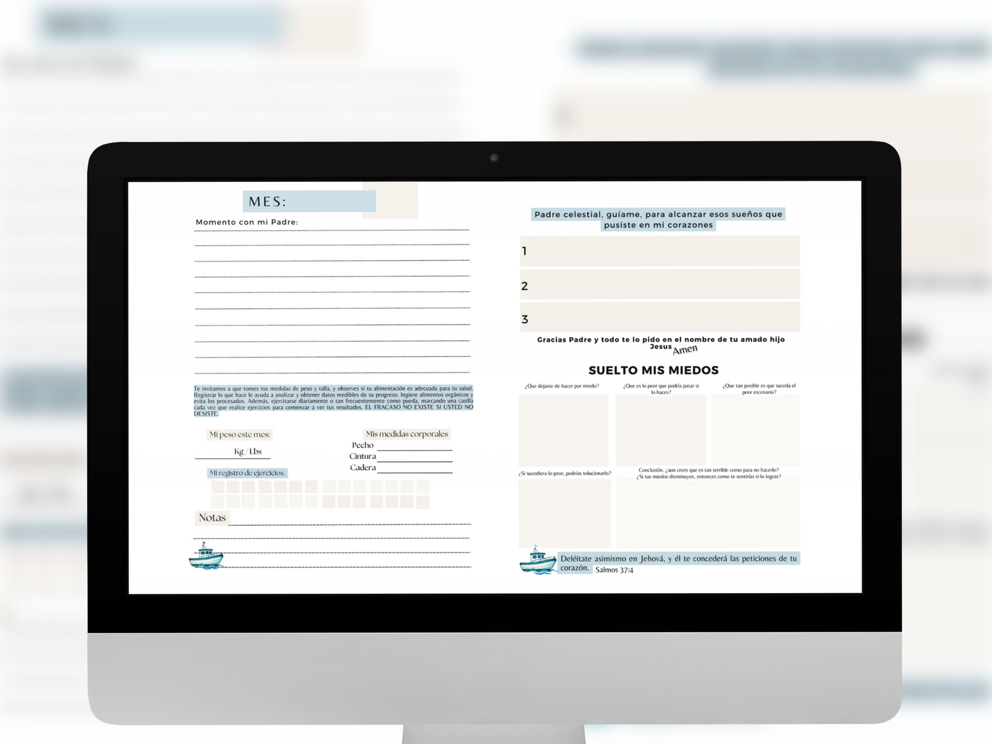 ✨ PLENITUD Planner – Transform Your Life - English Edition